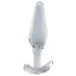 Clarity Utopian Floret - plug anal en verre (transparent)