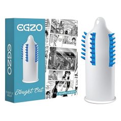   Egzo Tough Cat – Préservatif texturé à picots, résistance extrême (1 pièce)