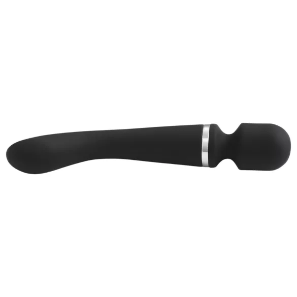 Lonely Lodi - vibromasseur 2 en 1 rechargeable - silicone noir