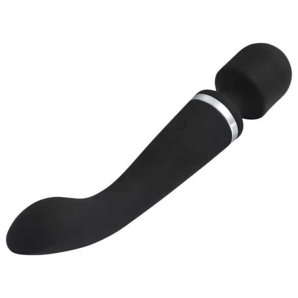 Lonely Lodi - vibromasseur 2 en 1 rechargeable - silicone noir