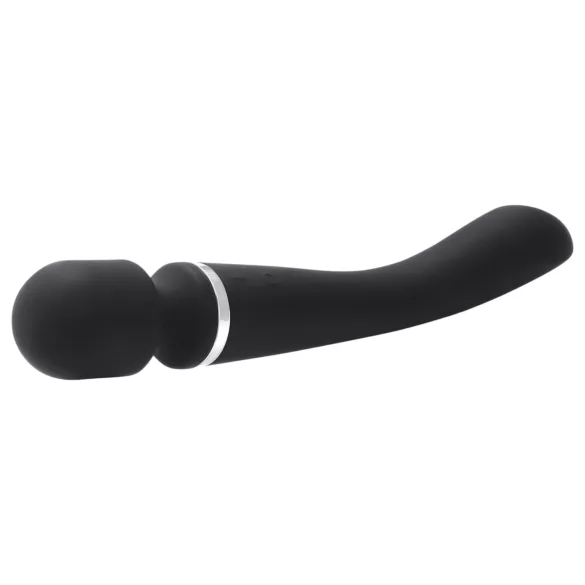 Lonely Lodi - vibromasseur 2 en 1 rechargeable - silicone noir