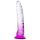 Solitaire Lance - gode à ventouse (violet-transparent)