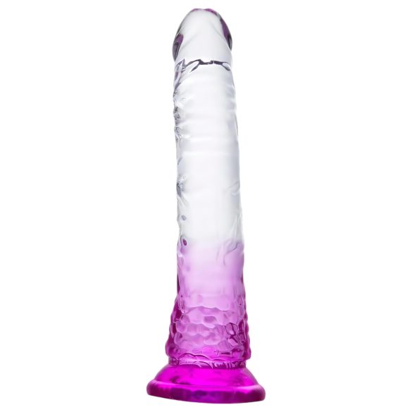 Lonely Lance - dildo ventouse (violet-translucide)