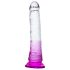 Solitaire Lance - gode à ventouse (violet-transparent)