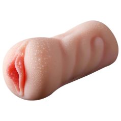 Lonely 2in1 - vaginette et bouche en silicone (naturel)