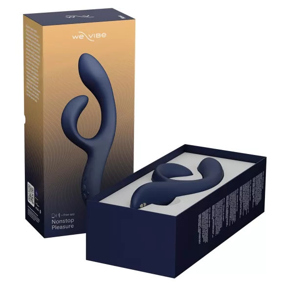 We-Vibe Nova 2 - Vibromasseur à bras clitoridien flexible contrôlé par application (bleu)