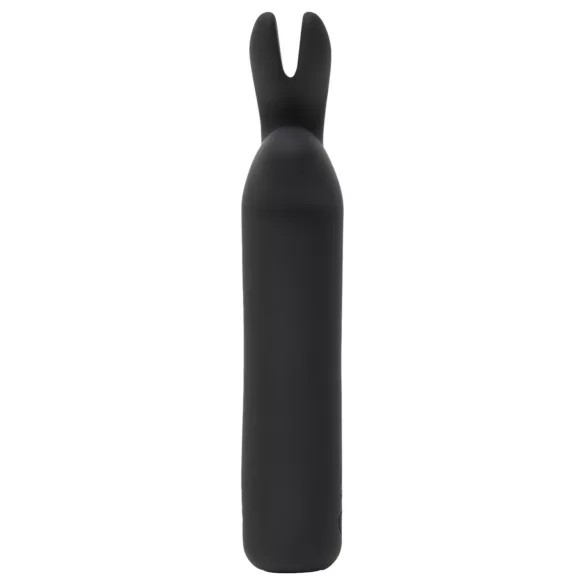 Happyrabbit - mini vibromasseur bullet rechargeable - forme lapin - noir