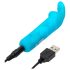 Happyrabbit Bullet - vibromasseur rechargeable lapin (bleu)