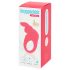 Happyrabbit Cock - anneau vibrant rechargeable (rose)
