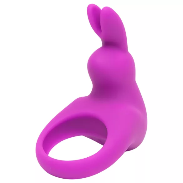 Happyrabbit - anneau pénien vibrant rechargeable - silicone violet