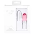 Pillow Talk Lusty - vibromasseur à tige rechargeable avec langue (blanc-rose)