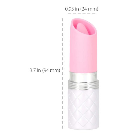 Pillow Talk Lusty - vibro à langue rechargeable (rose)
