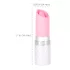 Pillow Talk Lusty - vibromasseur à tige rechargeable avec langue (blanc-rose)