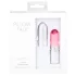 Pillow Talk Lusty - vibromasseur à tige rechargeable avec langue (blanc-rose)