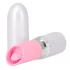 Pillow Talk Lusty - vibromasseur à tige rechargeable avec langue (blanc-rose)