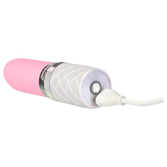 Pillow Talk Lusty - vibro à langue rechargeable (rose)