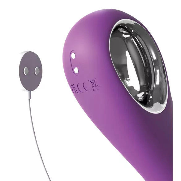Fantasy For Her - Vibromasseur point G et clitoris 4 moteurs - silicone violet