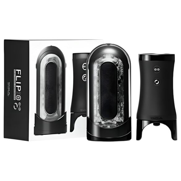 TENGA Flip 0 Electronic - masturbateur automatique (noir)
