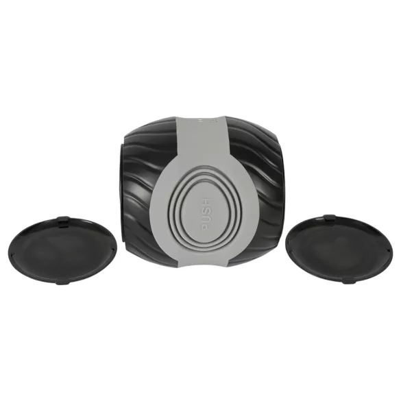 You2Toys - masturbateur double moteur - silicone gris