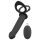 Vibromasseur Anal Noir à Double Embouts - Black Velvet