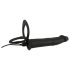 Vibromasseur Anal Noir à Double Embouts - Black Velvet