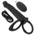 Vibromasseur Anal Noir à Double Embouts - Black Velvet