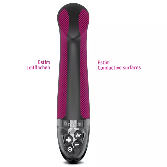 mystim - vibromasseur point G électrostimulation - noir
