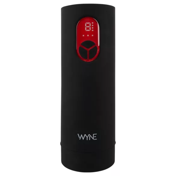 WYNE 07 - masturbateur vibrant et suceur rechargeable - noir