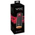 WYNE 07 - Masturbateur vibrant-suceur rechargeable (noir)