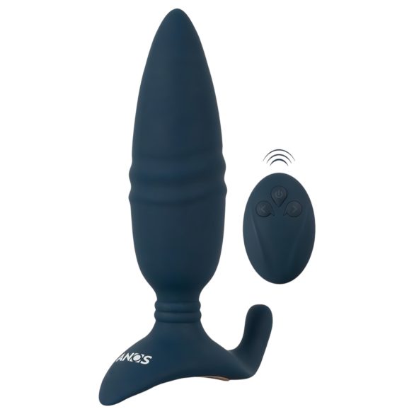 ANOS - Vibromasseur anal à radio pulsations (bleu)