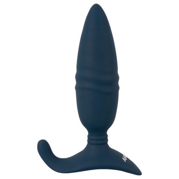 ANOS - plug anal vibrant télécommandé - propulsion - silicone bleu
