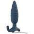 ANOS - Vibromasseur anal à radio pulsations (bleu)
