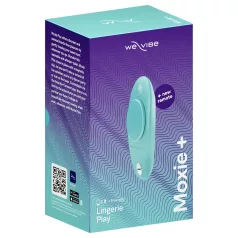   We-Vibe Moxie+ - vibromasseur clitoridien portable avec application et télécommande (turquoise)
