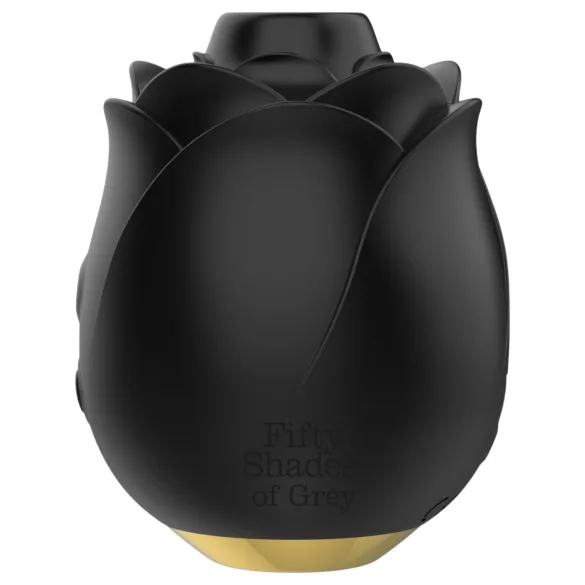 Fifty Shades of Grey - vibromasseur à ondes d’air en forme de rose - noir