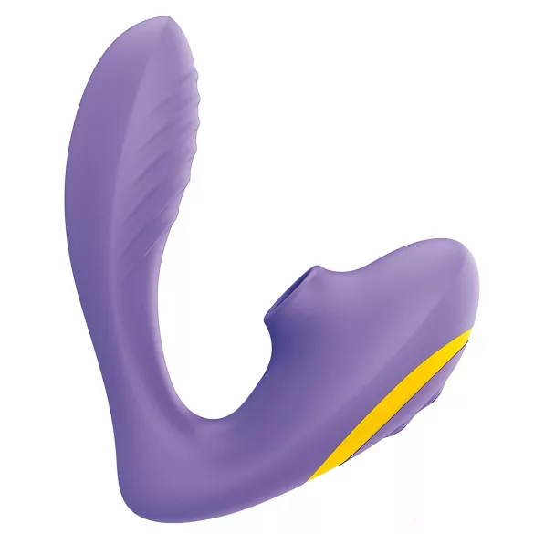 ROMP Reverb - vibromasseur point G et clitoridien à ondes - silicone violet