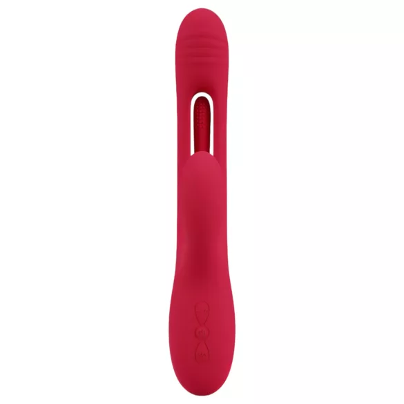 Smile - vibromasseur clitoridien avec langue - rouge