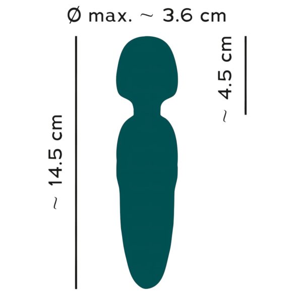 You2Toys Petite - mini vibromasseur rechargeable - silicone vert