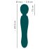 You2Toys Grande - Vibrateur masseur rechargeable (vert)