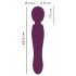 You2Toys Grande - vibromasseur rechargeable (rouge)
