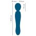 You2Toys Grande - vibromasseur rechargeable (bleu)