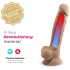 Silexd 8 - vibromasseur avec télécommande - effet testicules - couleur chair