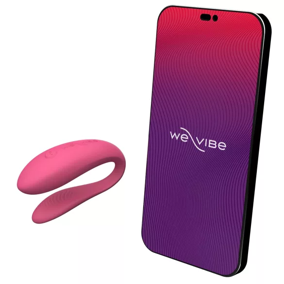 We-Vibe Sync Lite - Vibromasseur pour couple avec application et télécommande (rose)