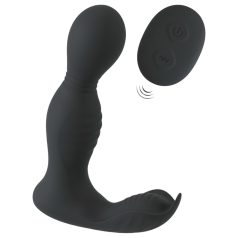 Rebel - Vibromasseur prostate télécommandé 2en1 (noir)