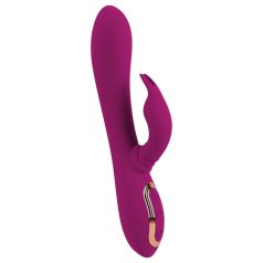 Javida - Vibromasseur 3-en-1 perles rotatives (violet)