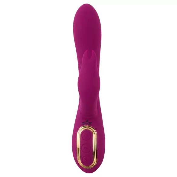 Javida - Vibromasseur rotatif 3-en-1 à perles (violet)