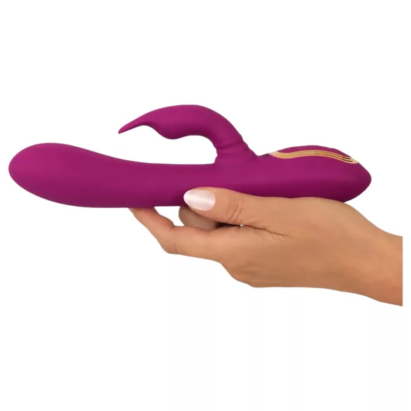 Javida - Vibromasseur rotatif 3-en-1 à perles (violet)