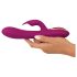 Javida - Vibromasseur perles rotatives 3en1 (violet)