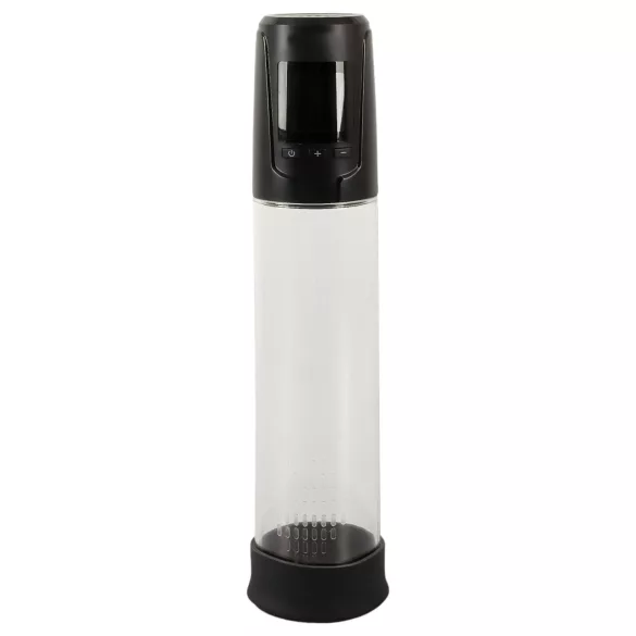 Mister Boner - pompe à pénis automatique rechargeable - noir transparent
