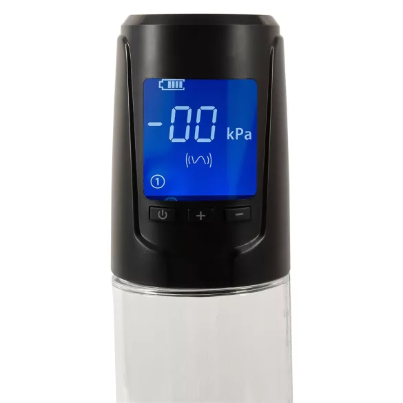 Mister Boner - pompe à pénis automatique rechargeable - noir transparent