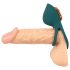Couples Choice - 4en1 vibromasseur télécommande modulable (turquoise)
